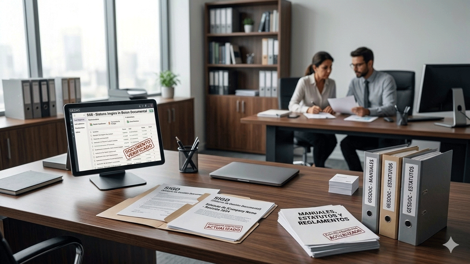 Documentos organizados para la actualización de reglamentos y manuales